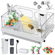 Geegoods terrarium face avant montrant l’ensemble du kit pour installation rapide