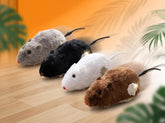 Generic souris remontoir face avant montrant corps en fourrure et allure réaliste pour jeu
