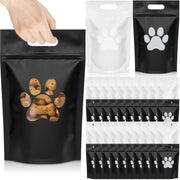 Gersoniel sac de friandises face avant avec fenêtre patte, présente contenu visible