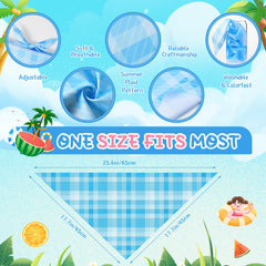 Geyoga bandana porté sur chien montrant style estival et confort ajustable