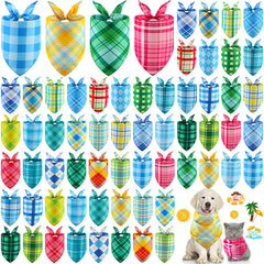 Geyoga pack avant emballage montrant 60 bandanas colorés et variés pour choix rapide