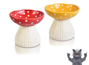 giciubui gamelle champignon rouge et jaune montrant stabilité et design