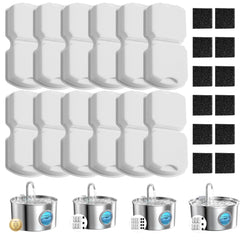 GIOTOHUN emballage 24 filtres, stockage pratique et gain de temps