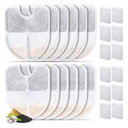 GISOFIK cartouche avant montrant emballage et compatibilité pour fontaine, propreté immédiate