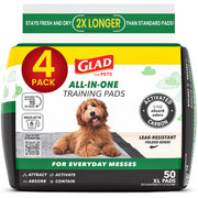 Glad emballage avant montrant quantité et format XL pour gain de temps