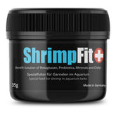GlasGarten Shrimp Fit emballage avant montrant dosage facile