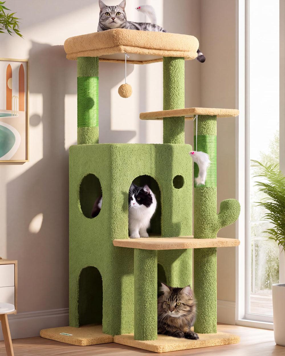 Globlazer vue avant montrant l'ensemble de l'arbre, stabilité et gain d'espace