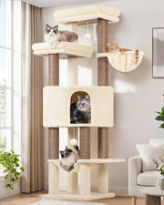 Globlazer arbre à chat face avant montrant stabilité et présentation élégante
