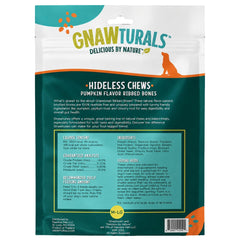 Gnawturals gros plan sur la texture rainurée pour nettoyage dentaire efficace