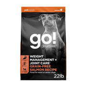 Go! Solutions emballage frontal saumon montrant formule faible en matières grasses