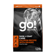 Go! Solutions paquet avant montrant le logo et bénéfice peau pelage