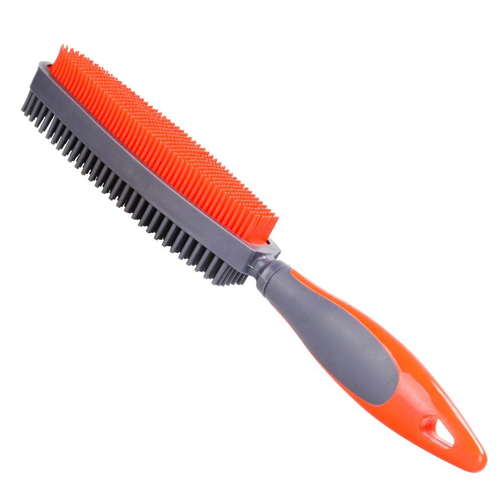 Godiyyer brosse en caoutchouc face avant montrant l'emballage et la poignée ergonomique