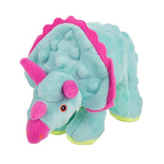 goDog dinosaure teal face avant montrant forme et couleurs, idéal pour attirer le chien