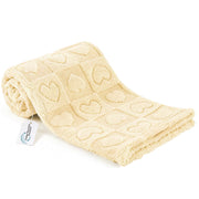 gogobunny couverture beige face avant montrant douceur et confort