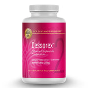 Gold Standard Herbs Cessorex emballage face montrant étiquette claire pour identification