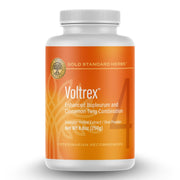 Gold Standard Herbs emballage Voltrex visible, rassure sur la qualité