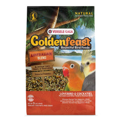 Goldenfeast sac 3 lb montrant l'emballage clair et bénéfice d'information pratique