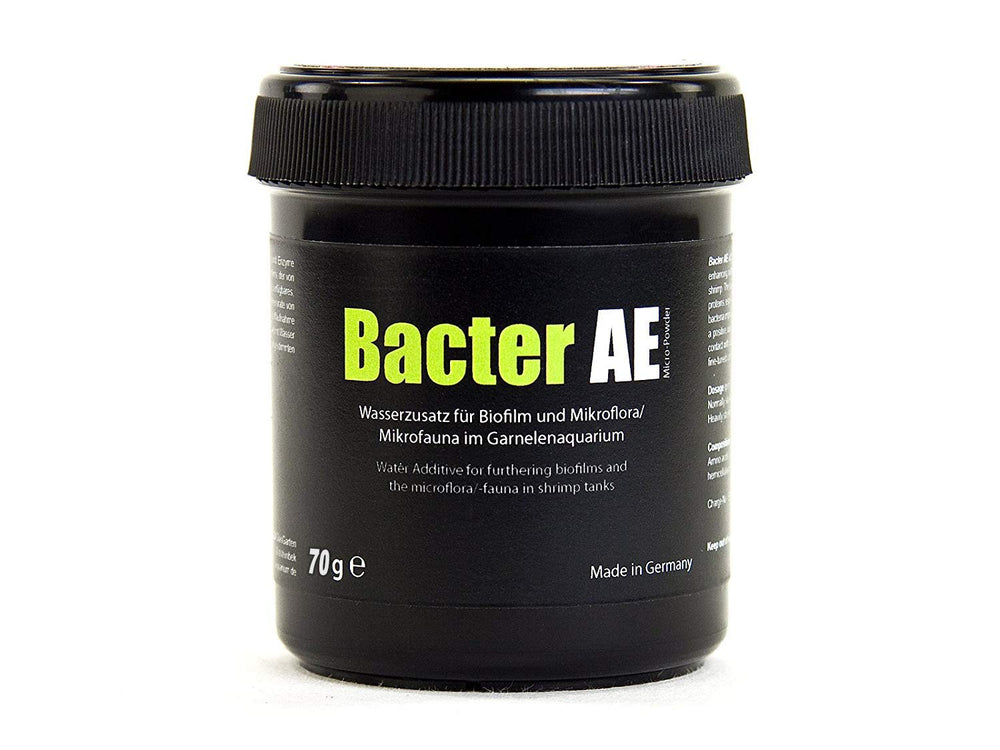GOODGROWLIES GlasGarten Bacter AE boîte montrant le format et usages