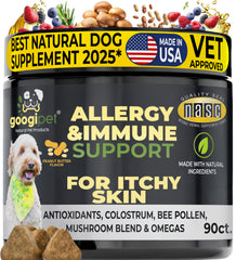 Googipet emballage avant montrant produit et bénéfice appétent