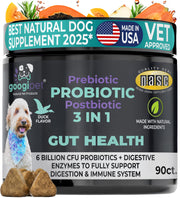 Googipet emballage face montrant le pot et bénéfice digestion améliorée