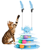 Goosheep vue avant du jouet station de jeu attractif pour chat