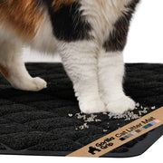 GORILLA GRIP face avant montrant tapis noir et protection des sols