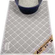 GORILLA GRIP vue avant du tapis, capte la litière et protège le sol