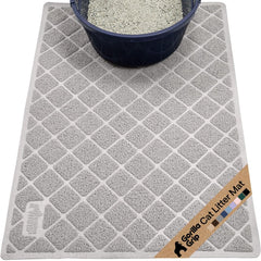 GORILLA GRIP vue avant du tapis, capte la litière et protège le sol