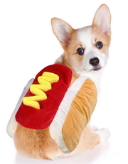 GOYOSWA costume hot dog vu de face apportant humour et visibilité