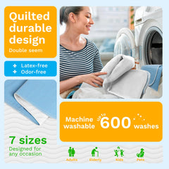GREEN LIFESTYLE gros plan matelassage doux, absorption renforcée et confort