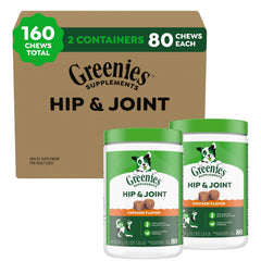 Greenies boîte recto montrant Hip & Joint pour mobilité améliorée