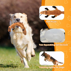 GRETMIX en action avec chien courant pour stimulation physique et amusement