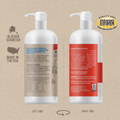 Grizzly Pet Products texture huileuse en goutte montrant pureté et richesse