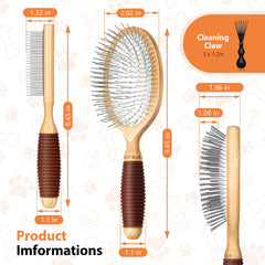 GROOMAGE ensemble posé sur table de toilettage, apparence soignée et complète