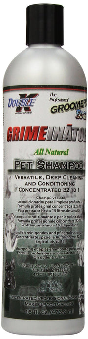 Groomer's Edge emballage avant 16 oz montrant l'étiquette et avantages