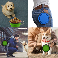 Guardians gamelle pliée compacte attachée au sac pour gain d'espace