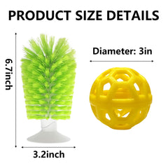 Gucvdnple kit en utilisation dans aquarium stimulant l’activité de la tortue