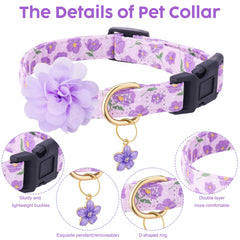 Guiqulai détail fleur amovible sur collier, personnalisation facile pour un style différent