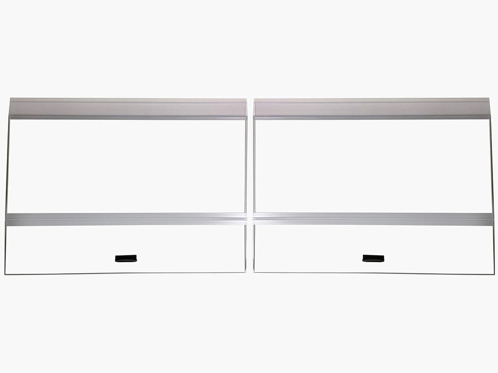 H2Pro couvercle verre face avant montrant surface claire et réduction d'évaporation