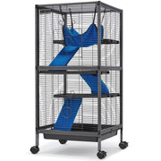 HABUTWAY cage face ouverte montrant accès facile et sécurité