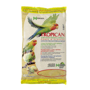 HAGEN HARI sac Tropican face montrant l'étiquette et le format 11 lb pour stockage pratique