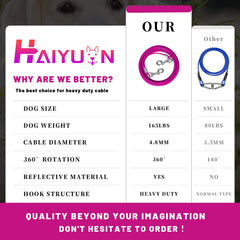 HaiYUAN anneaux en acier épaissis assurant fixation solide et durable