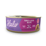 Halo boîte face 5,5 oz montrant la marque et l'emballage pratique