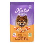 Halo emballage avant 10 lb montrant la recette et bénéfices nutritionnels