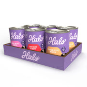Halo pack varié 6 boîtes montrant l'emballage, pratique pour varier les repas