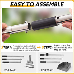 HANTOP détail du manche réglable, ajustement ergonomique