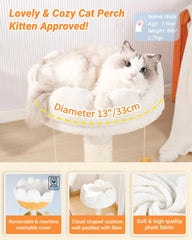 Happi N Pets base lestée et recouverte de peluche assurant stabilité pendant jeux