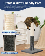 Happi N Pets gros plan sisal naturel résistant pour l'usure des griffes
