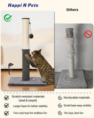 Happi N Pets pompon et souris détachables encourageant le jeu