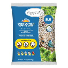 Happy Wings paquet 5LB face montrant emballage pratique et poids